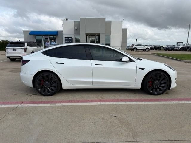 Used 2023 Tesla Model 3 Performance with VIN 5YJ3E1EC0PF494900 for sale in Cleburne, TX
