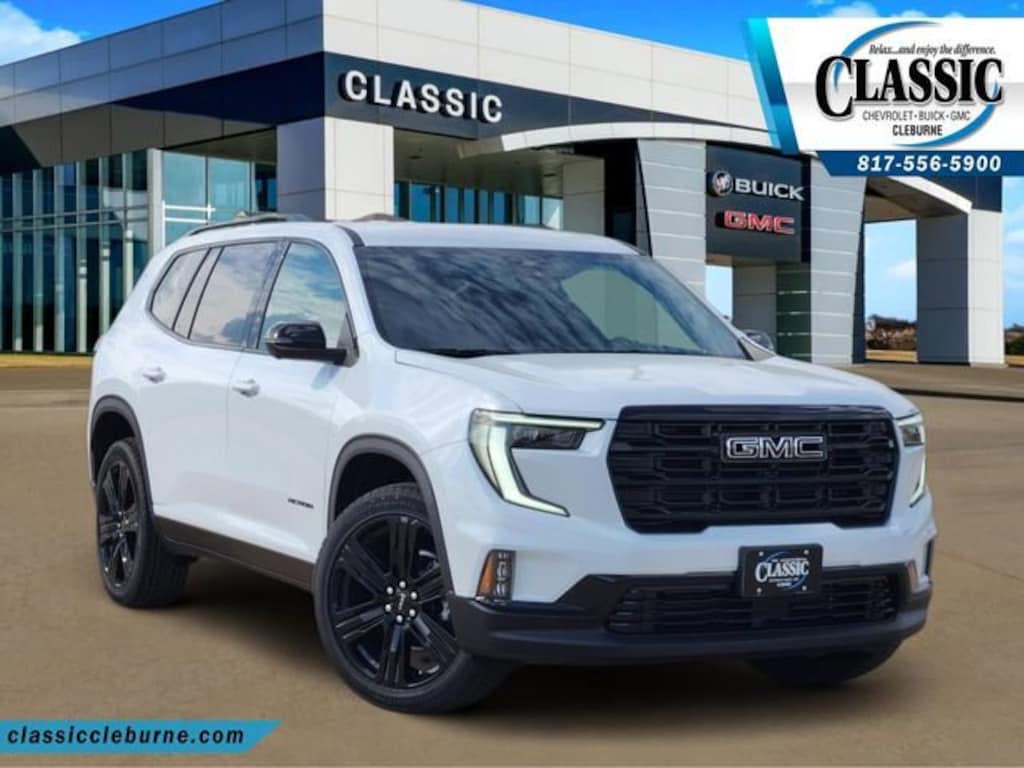 New 2026 GMC Acadia Elevation SUV