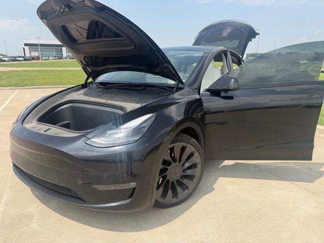 Used 2022 Tesla Model Y Performance with VIN 7SAYGDEF6NF313990 for sale in Cleburne, TX