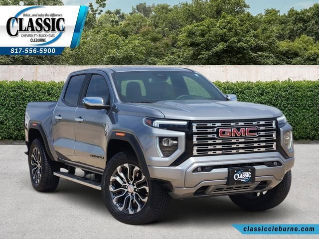 Sterling Metallic 2025 GMC Canyon Denali Crew Cab 4WD Pickup Truck Four-Wheel Drive Automatic