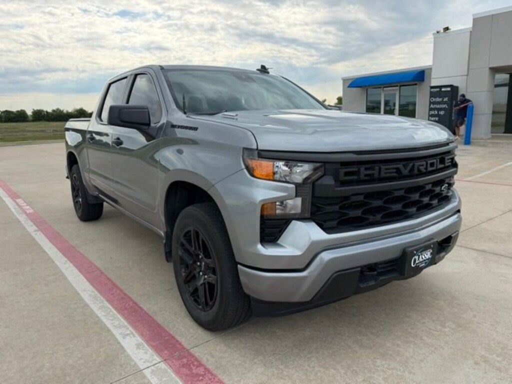 Used 2024 Chevrolet Silverado 1500 Custom Truck Crew Cab