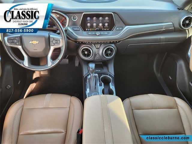 Used 2020 Chevrolet Blazer Premier with VIN 3GNKBFRS7LS684639 for sale in Cleburne, TX