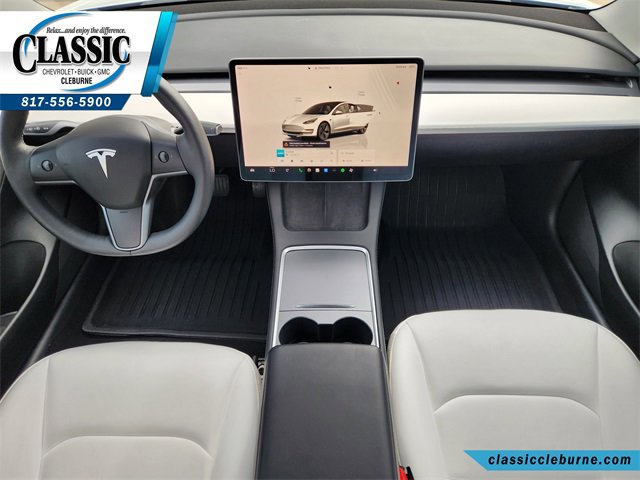 Used 2023 Tesla Model 3 Base with VIN 5YJ3E1EA7PF503574 for sale in Cleburne, TX