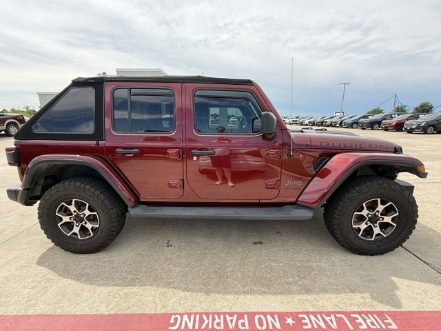 Used 2021 Jeep Wrangler Unlimited Rubicon with VIN 1C4HJXFG2MW628576 for sale in Cleburne, TX