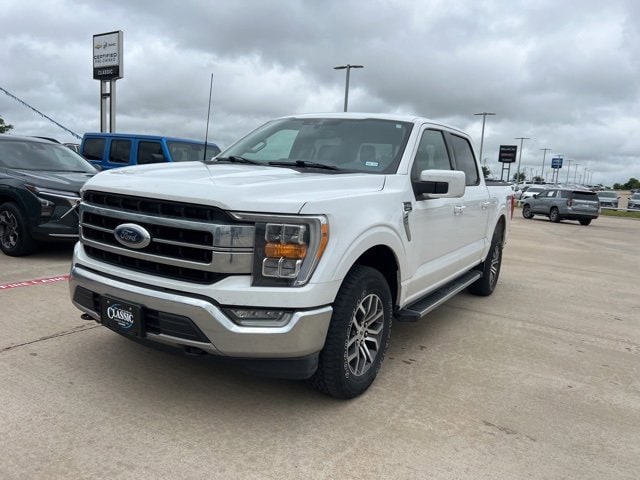 Used 2021 Ford F-150 Lariat with VIN 1FTFW1E53MKE53431 for sale in Cleburne, TX