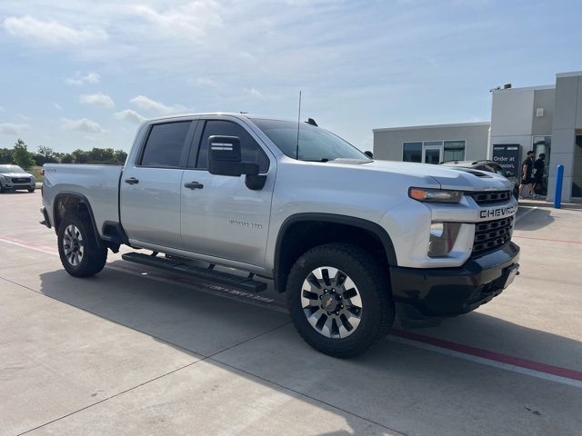 Used 2022 Chevrolet Silverado 2500HD Custom with VIN 1GC4YME79NF366177 for sale in Cleburne, TX