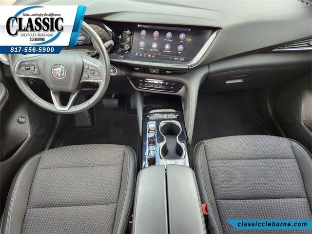 Used 2021 Buick Envision Preferred with VIN LRBAZLR41MD177445 for sale in Cleburne, TX