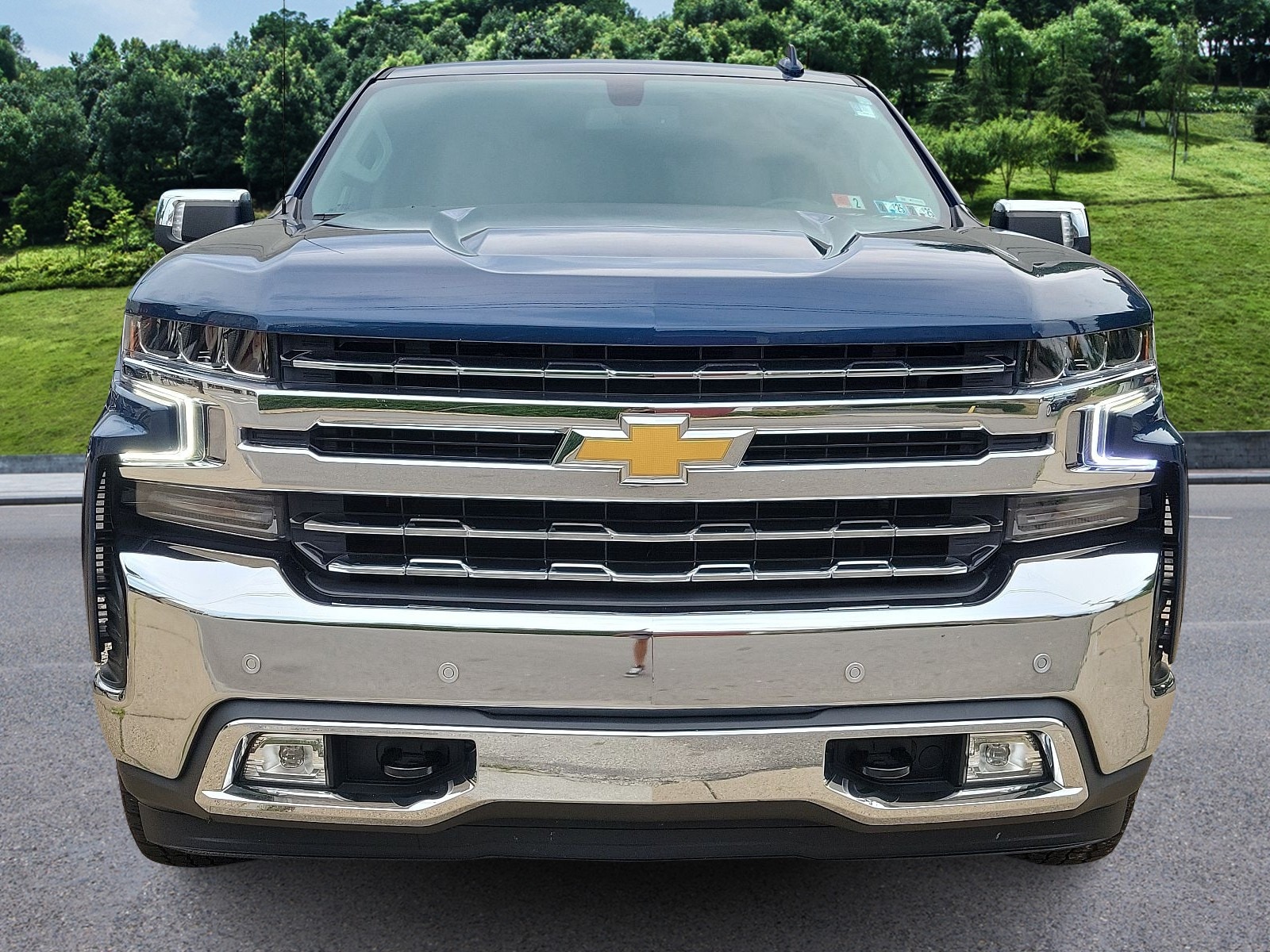 Certified 2021 Chevrolet Silverado 1500 LTZ with VIN 3GCUYGED3MG184429 for sale in Bellevue, PA