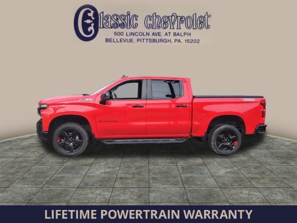 Certified 2019 Chevrolet Silverado 1500 LT Trail Boss Truck Crew Cab