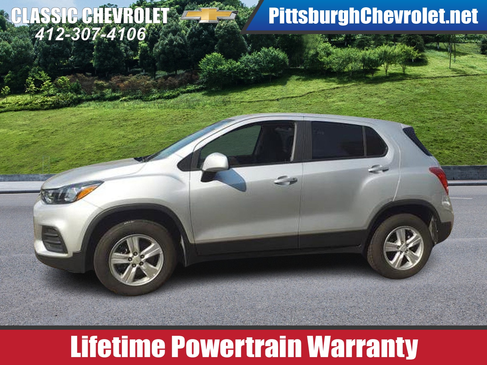 Certified 2020 Chevrolet Trax LS with VIN KL7CJNSB6LB315963 for sale in Bellevue, PA