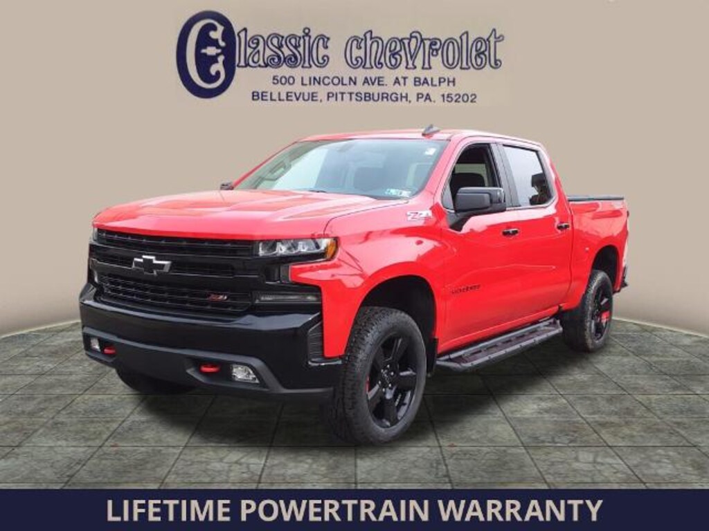 Certified 2019 Chevrolet Silverado 1500 LT Trail Boss Truck Crew Cab