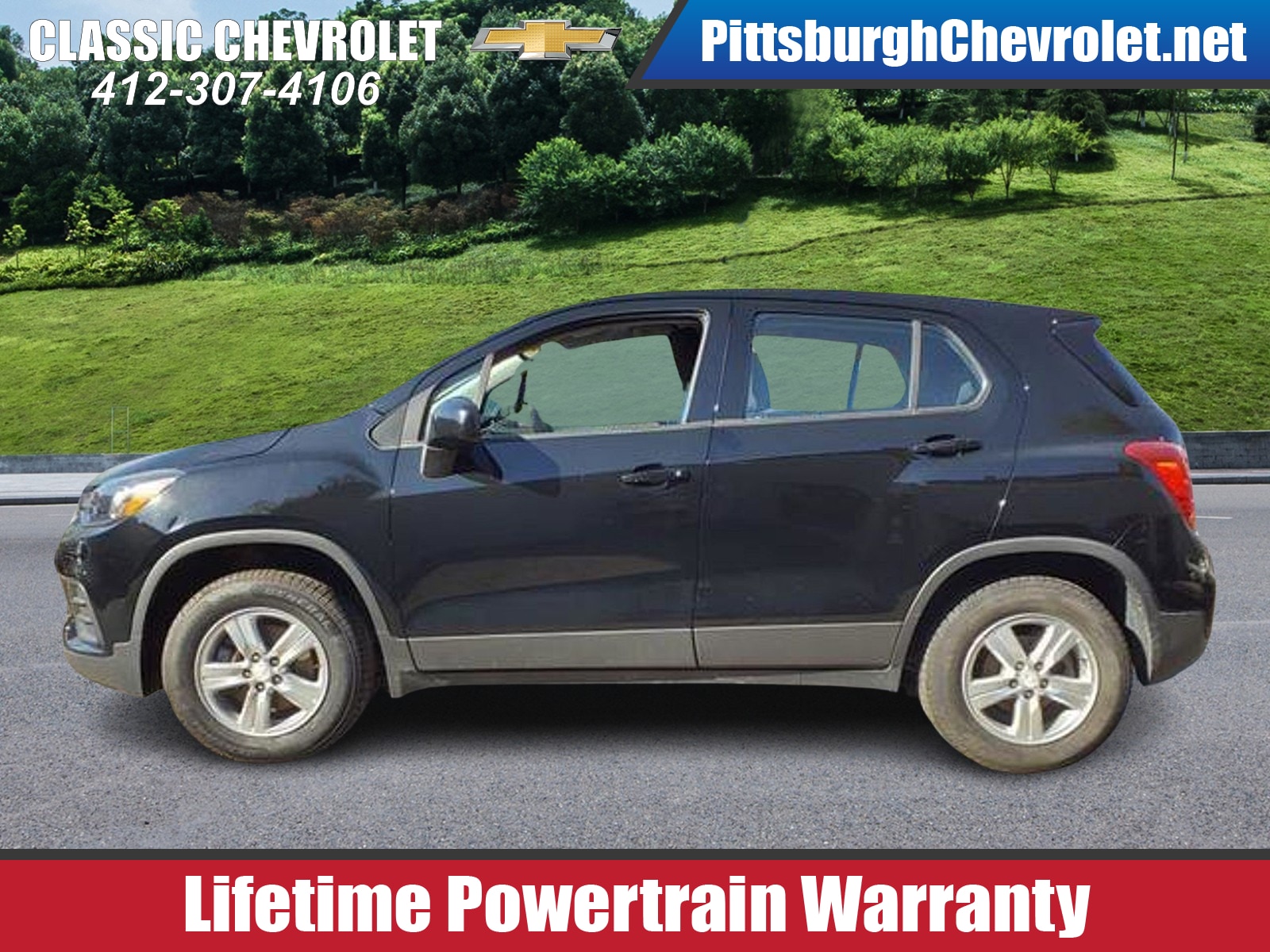 Used 2019 Chevrolet Trax LS with VIN 3GNCJNSB4KL324409 for sale in Bellevue, PA