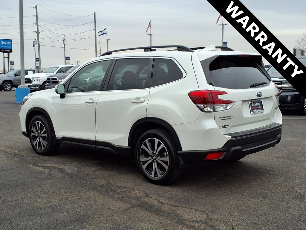 Used 2021 Subaru Forester Limited with VIN JF2SKAUC2MH501185 for sale in Owasso, OK