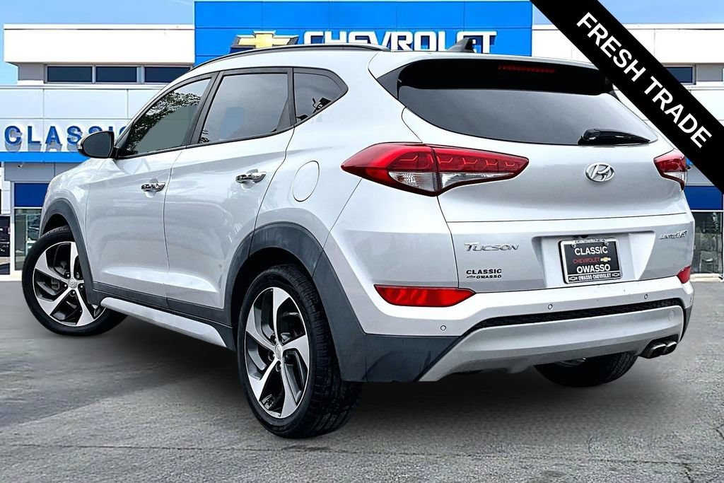 Used 2018 Hyundai Tucson Limited with VIN KM8J33A25JU693747 for sale in Owasso, OK