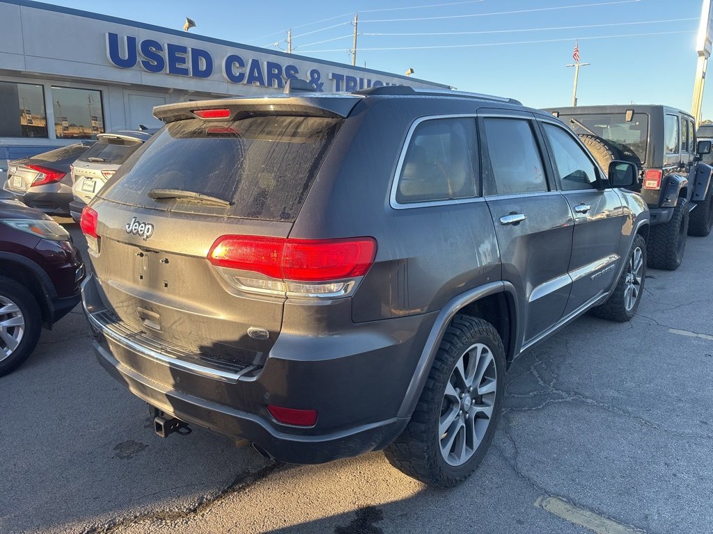 Used 2018 Jeep Grand Cherokee Overland with VIN 1C4RJECG3JC301274 for sale in Owasso, OK