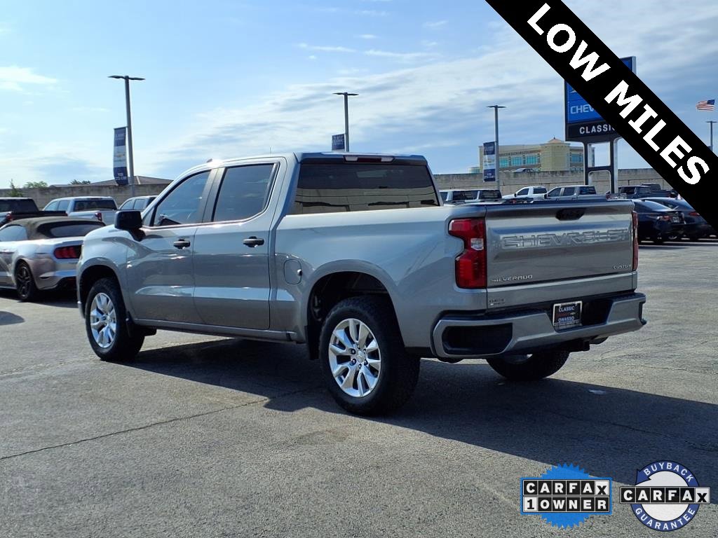 Used 2023 Chevrolet Silverado 1500 Custom with VIN 1GCPABEK7PZ203944 for sale in Owasso, OK