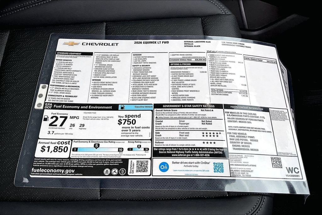 2026 Chevrolet Equinox LT - Photo 14