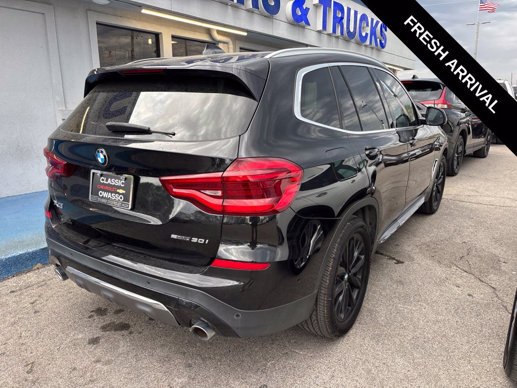 Used 2019 BMW X3 30i with VIN 5UXTR7C50KLF29079 for sale in Owasso, OK