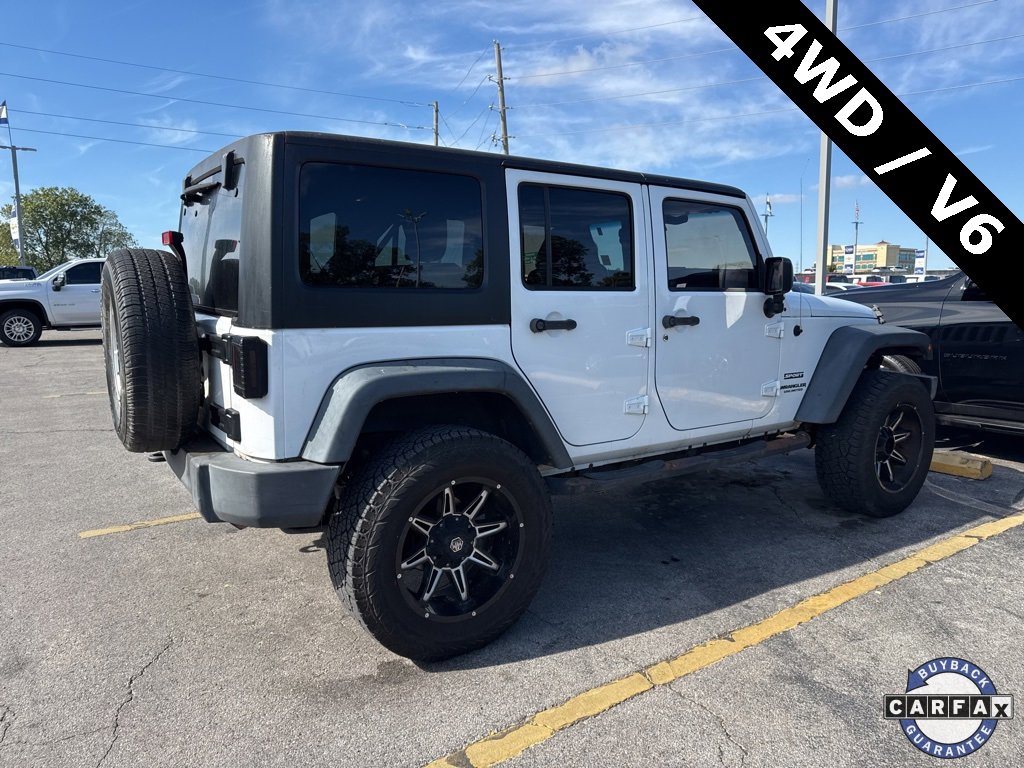 Used 2015 Jeep Wrangler Unlimited Sport with VIN 1C4BJWDG0FL570040 for sale in Owasso, OK