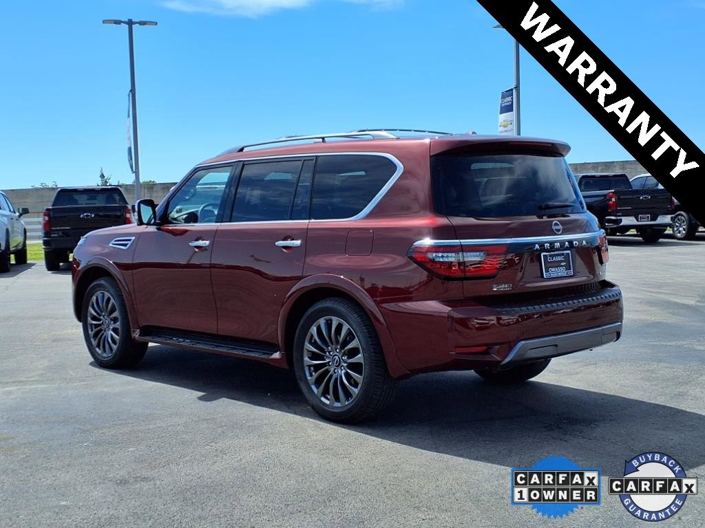 Used 2023 Nissan Armada Platinum with VIN JN8AY2DB3P9836853 for sale in Owasso, OK