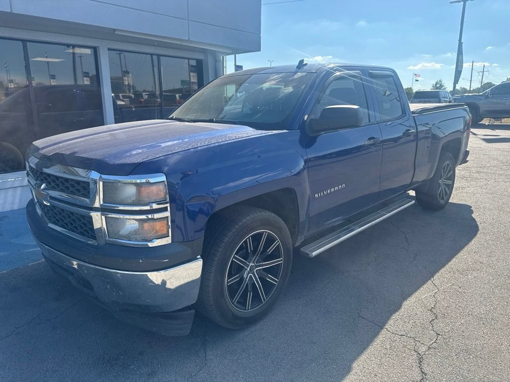Used 2014 Chevrolet Silverado 1500 Work Truck 1WT with VIN 1GCRCPEH7EZ286163 for sale in Owasso, OK