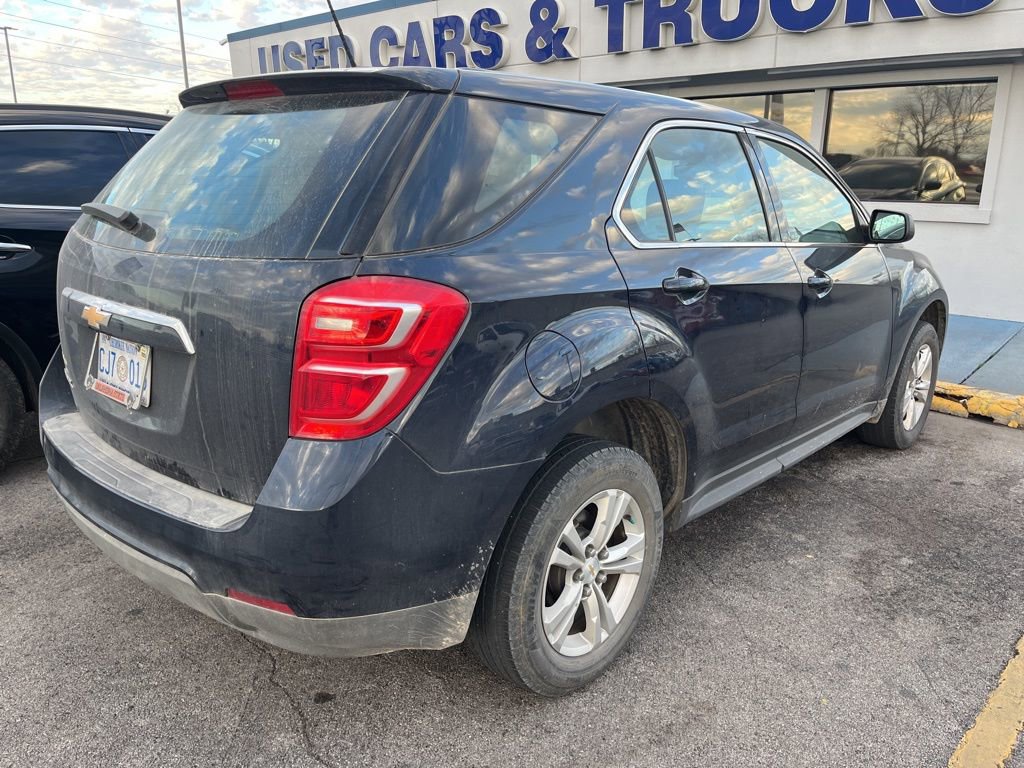 Used 2017 Chevrolet Equinox LS with VIN 2GNALBEKXH1505357 for sale in Owasso, OK