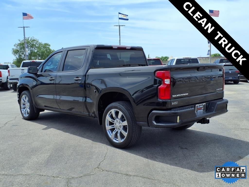 Used 2021 Chevrolet Silverado 1500 Custom with VIN 3GCPWBEK3MG304492 for sale in Owasso, OK