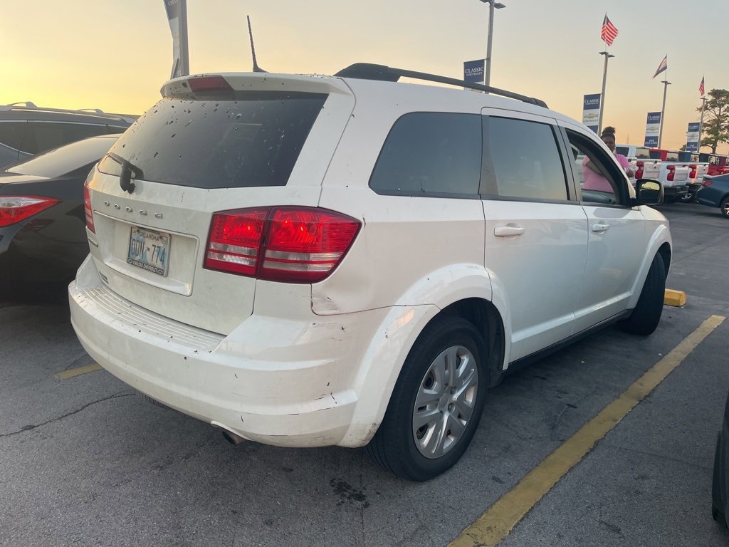 Used 2018 Dodge Journey SE with VIN 3C4PDCAB8JT508418 for sale in Owasso, OK