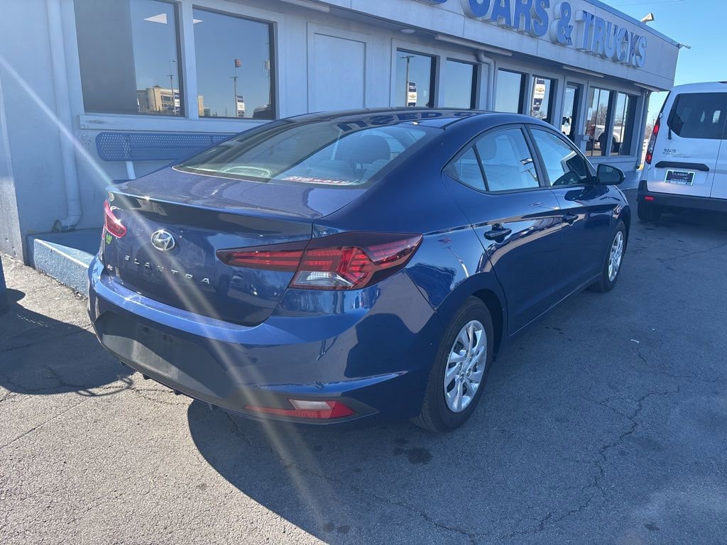 Used 2020 Hyundai Elantra SE with VIN 5NPD74LF9LH615903 for sale in Owasso, OK