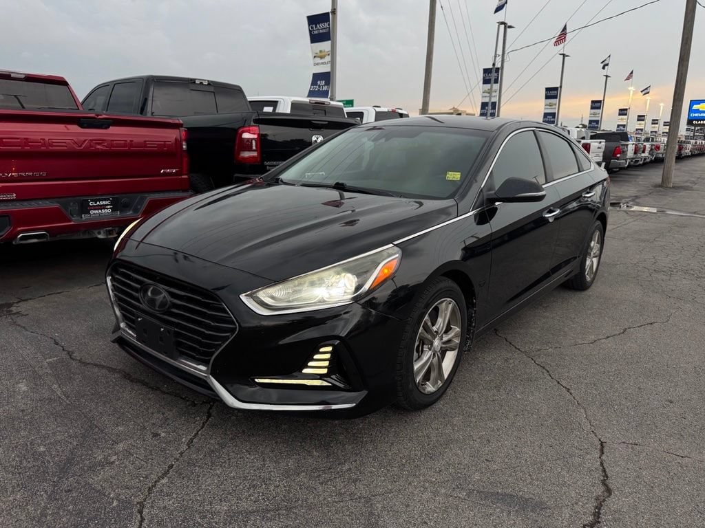 Used 2018 Hyundai Sonata SEL with VIN 5NPE34AF4JH681548 for sale in Owasso, OK