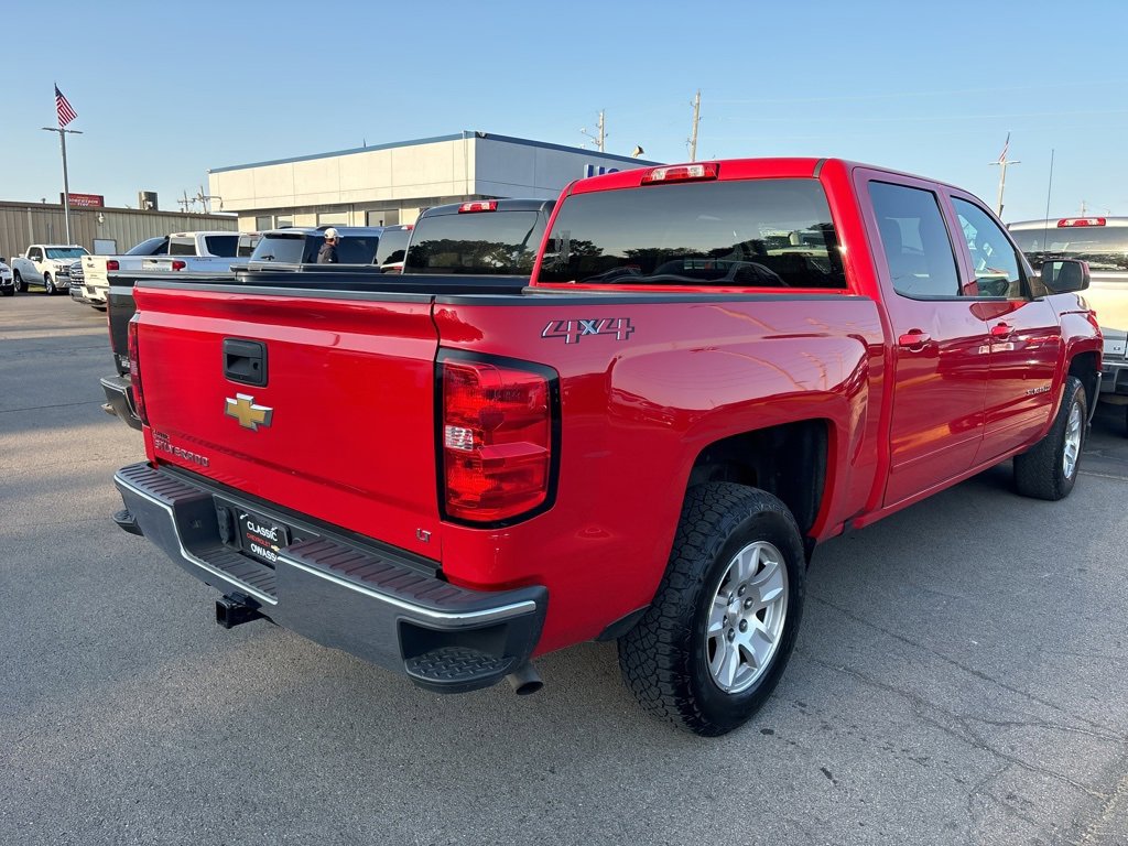 Used 2018 Chevrolet Silverado 1500 LT with VIN 3GCUKREC6JG608444 for sale in Owasso, OK