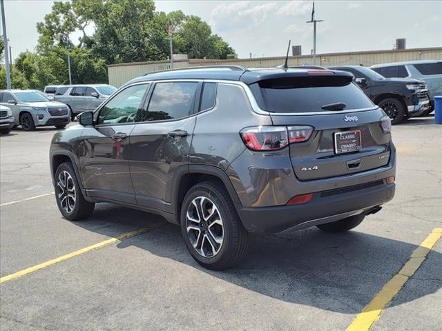 Used 2022 Jeep Compass Limited with VIN 3C4NJDCBXNT144429 for sale in Owasso, OK