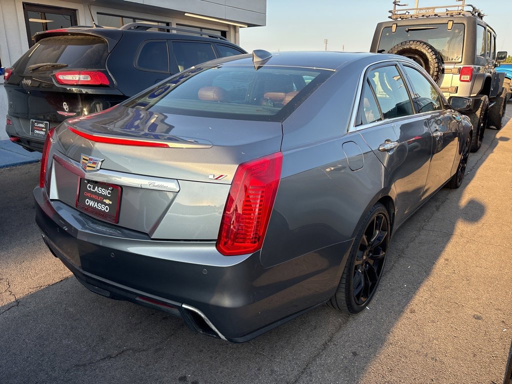 Used 2019 Cadillac CTS Sedan V-Sport Premium Luxury with VIN 1G6AV5S87K0101239 for sale in Owasso, OK