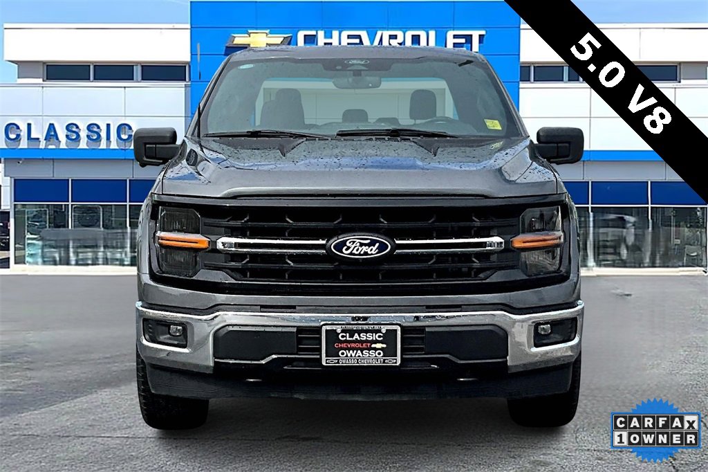 Used 2024 Ford F-150 XLT with VIN 1FTFW3L50RKD47735 for sale in Owasso, OK