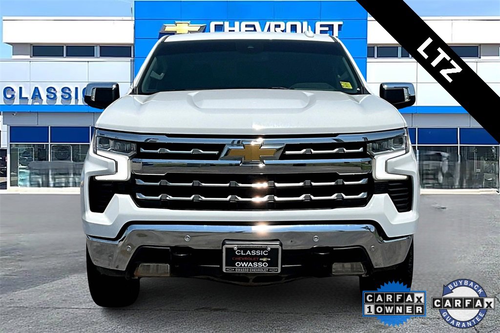 Used 2023 Chevrolet Silverado 1500 LTZ with VIN 2GCUDGED6P1101763 for sale in Owasso, OK