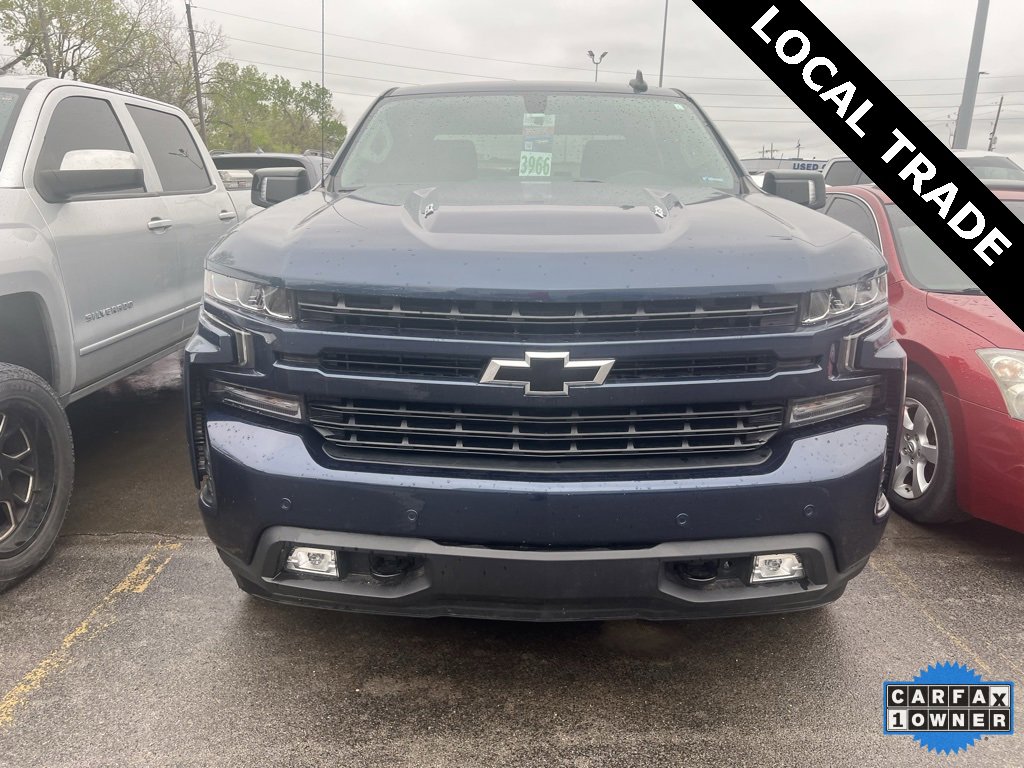 Used 2022 Chevrolet Silverado 1500 Limited RST with VIN 3GCUYEEL1NG178593 for sale in Owasso, OK