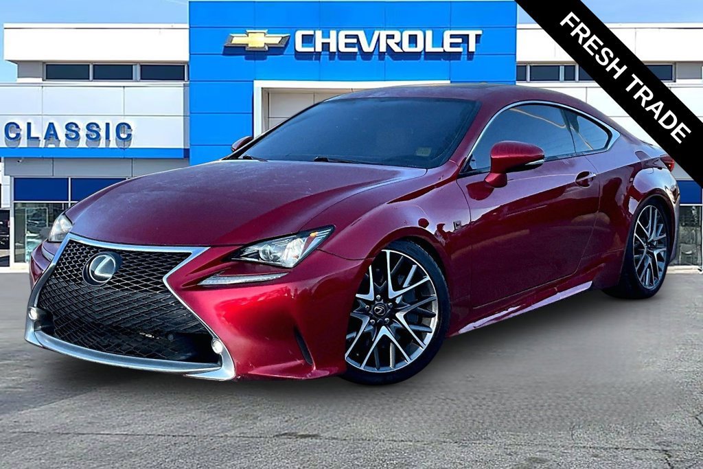 Used 2016 Lexus RC 200t with VIN JTHHA5BC9G5001664 for sale in Pryor, OK