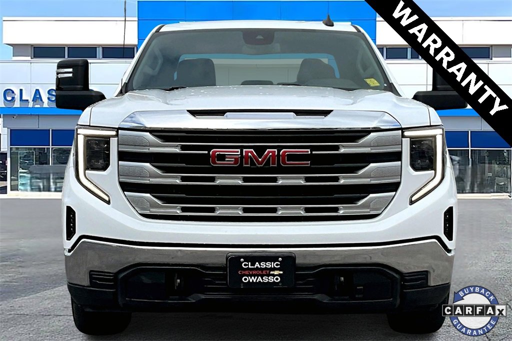 Used 2022 GMC Sierra 1500 SLE with VIN 1GTUUBED5NZ518041 for sale in Owasso, OK