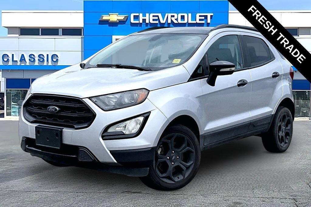 Used 2021 Ford EcoSport SES with VIN MAJ6S3JL7MC411405 for sale in Owasso, OK