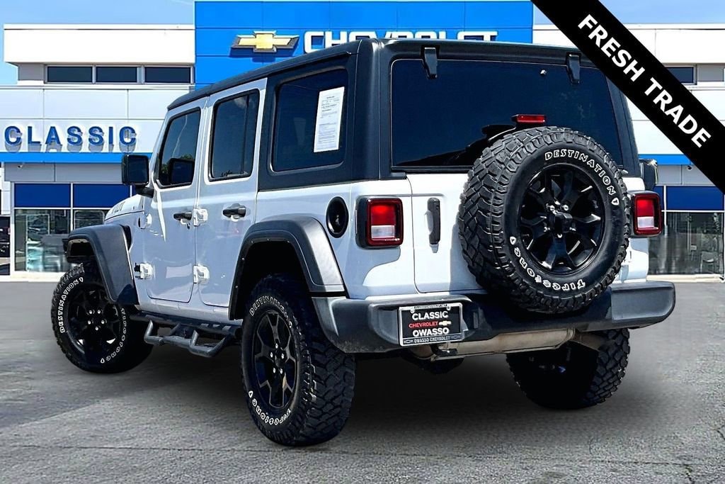 Used 2022 Jeep Wrangler Unlimited Willys