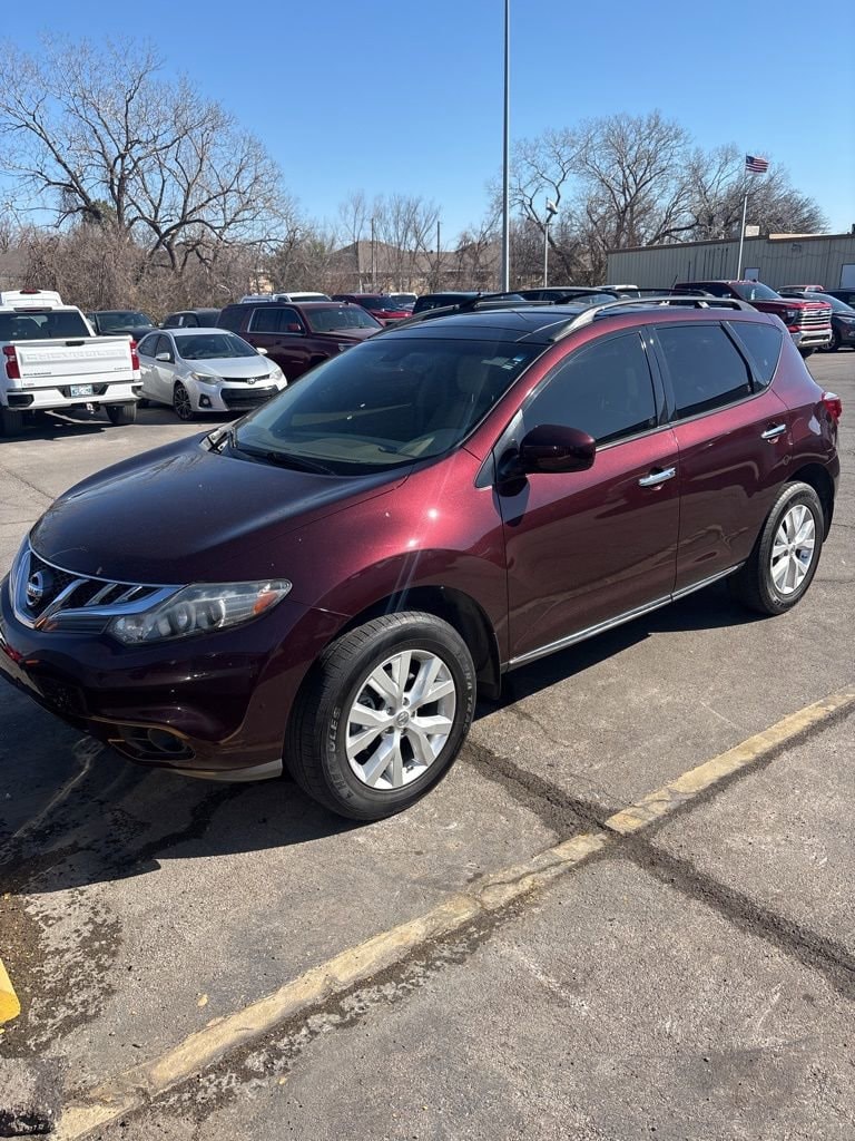 Used 2014 Nissan Murano SL with VIN JN8AZ1MW7EW507792 for sale in Owasso, OK