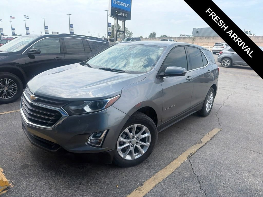 Used 2018 Chevrolet Equinox LT with VIN 3GNAXJEV5JL117675 for sale in Owasso, OK