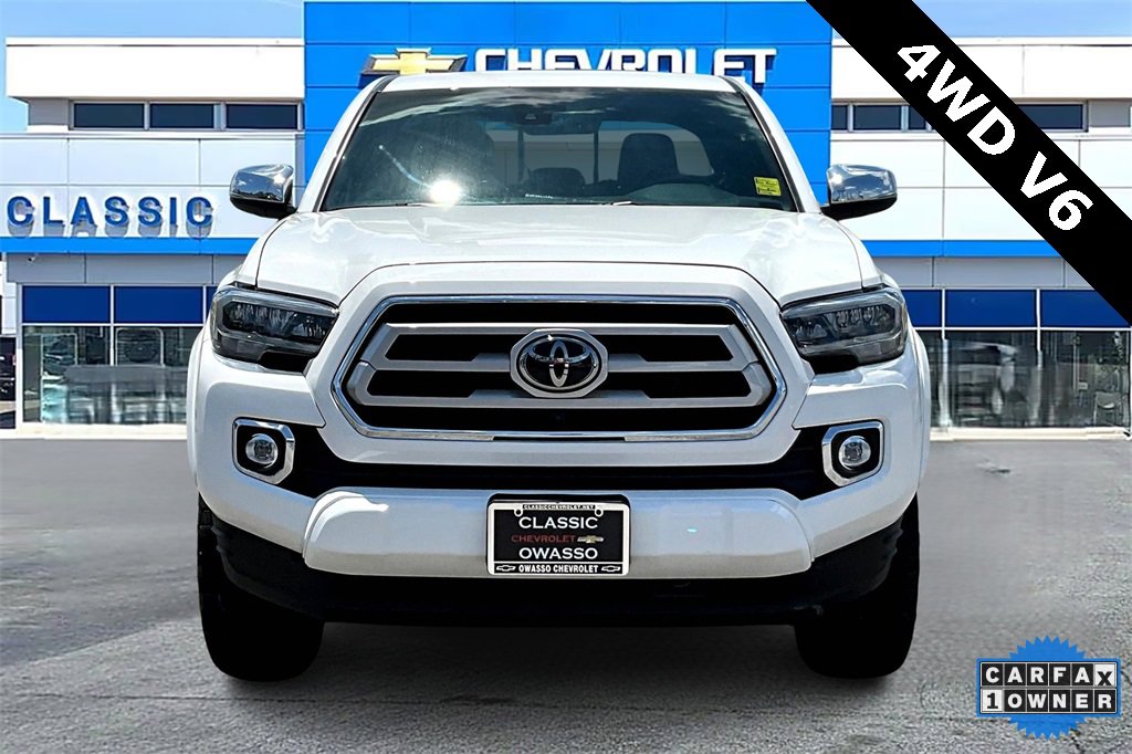 Used 2023 Toyota Tacoma Limited with VIN 3TMGZ5AN8PM537430 for sale in Owasso, OK