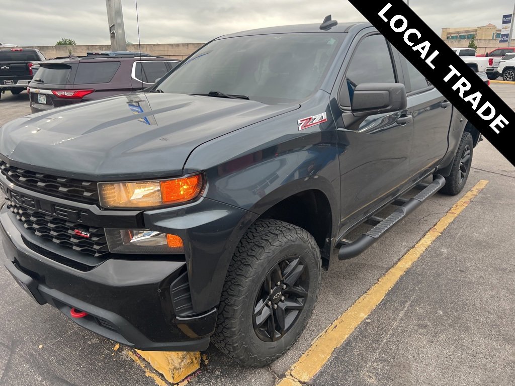 Used 2020 Chevrolet Silverado 1500 Custom Trail Boss with VIN 1GCPYCEFXLZ154835 for sale in Owasso, OK