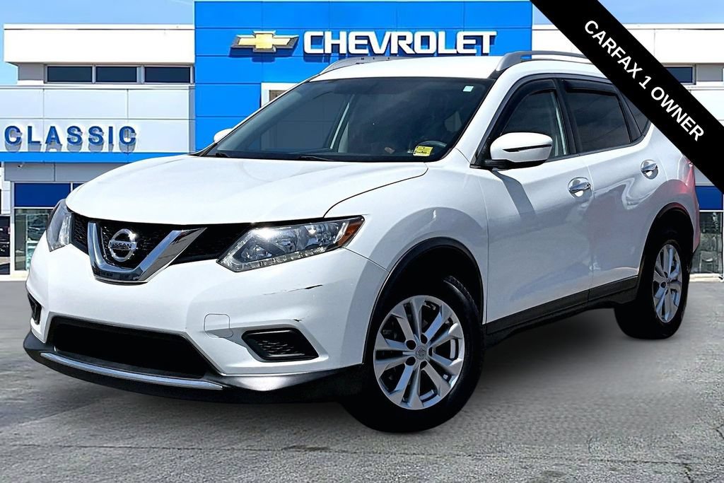 Used 2016 Nissan Rogue SV with VIN KNMAT2MT8GP713032 for sale in Owasso, OK