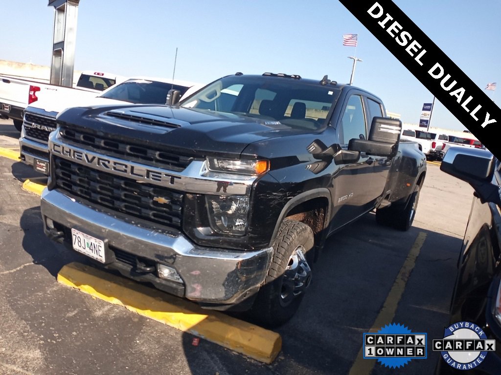 Used 2021 Chevrolet Silverado 3500HD LT with VIN 1GC4YTEY1MF294733 for sale in Owasso, OK