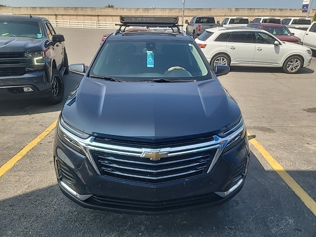 Used 2022 Chevrolet Equinox Premier with VIN 3GNAXXEV5NS106481 for sale in Owasso, OK