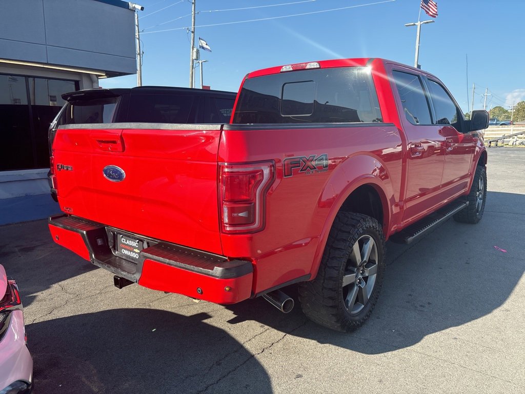 Used 2017 Ford F-150 Lariat with VIN 1FTEW1EF3HKD87473 for sale in Owasso, OK