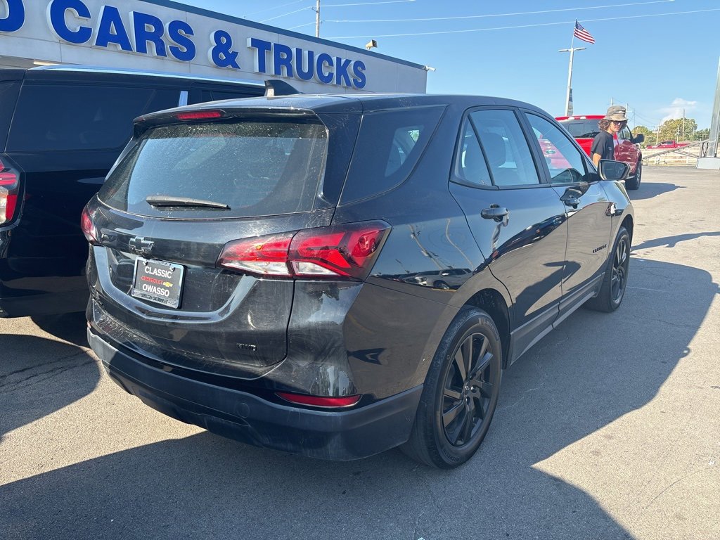 Used 2023 Chevrolet Equinox LS with VIN 3GNAXSEG8PL231766 for sale in Owasso, OK