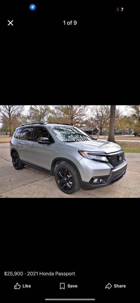 2021 Honda Passport Elite's photo